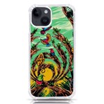 Monkey Tiger Bird Parrot Forest Jungle Style iPhone 14 TPU UV Print Case Front