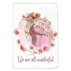 Women With Flowers Removable Flap Cover (l) by fashiontrends