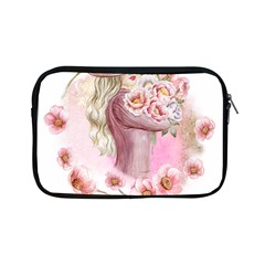 Women With Flowers Apple Ipad Mini Zipper Cases by fashiontrends