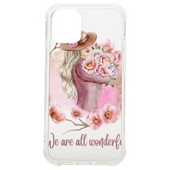 Women With Flowers Iphone 12 Mini Tpu Uv Print Case	 by fashiontrends