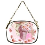 Women with flower Chain Purse (Two Sides) Front