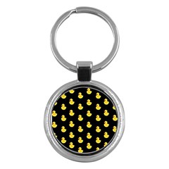 Rubber duck Key Chain (Round)