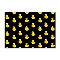 Rubber Duck Sticker A4 (10 Pack) by Valentinaart