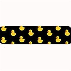 Rubber Duck Large Bar Mat by Valentinaart