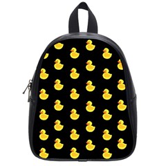 Rubber Duck School Bag (small) by Valentinaart