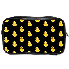 Rubber Duck Toiletries Bag (two Sides) by Valentinaart