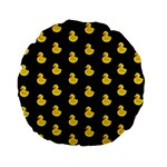 Rubber duck Standard 15  Premium Flano Round Cushions Front