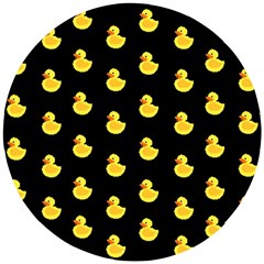 Rubber duck Wooden Puzzle Round