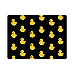 Rubber Duck Premium Plush Fleece Blanket (mini) by Valentinaart