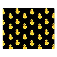 Rubber Duck Premium Plush Fleece Blanket (large) by Valentinaart