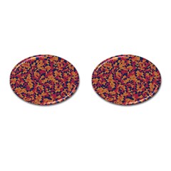 Kaleidoscope Dreams  Cufflinks (oval) by dflcprintsclothing