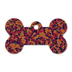 Kaleidoscope Dreams  Dog Tag Bone (one Side)