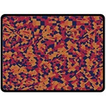 Kaleidoscope Dreams  Two Sides Fleece Blanket (Large) 80 x60  Blanket Back