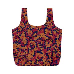 Kaleidoscope Dreams  Full Print Recycle Bag (m)