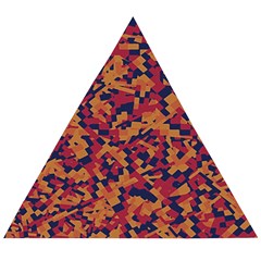 Kaleidoscope Dreams  Wooden Puzzle Triangle by dflcprintsclothing