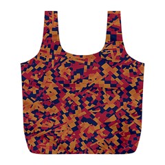 Kaleidoscope Dreams  Full Print Recycle Bag (l)