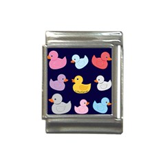 Duck Pattern Italian Charm (13mm)