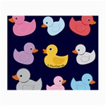 Duck Pattern Small Glasses Cloth Front