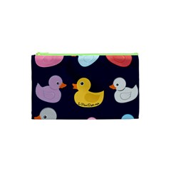 Duck Pattern Cosmetic Bag (xs) by NerdySparkleGoth