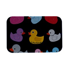 Duck Pattern Open Lid Metal Box (silver)  