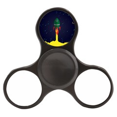 Rocket Halftone Astrology Astronaut Finger Spinner by Bangk1t