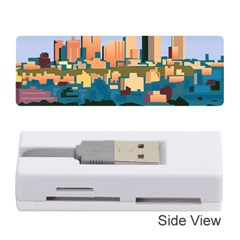 City Buildings Urban Dawn Memory Card Reader (stick) by Bangk1t