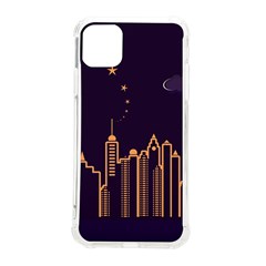 Skyscraper Town Urban Towers Iphone 11 Pro Max 6 5 Inch Tpu Uv Print Case by Bangk1t