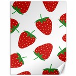 Seamless Pattern Fresh Strawberry Canvas 36  x 48  35.26 x46.15  Canvas - 1