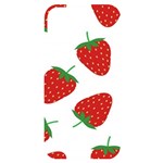 Seamless Pattern Fresh Strawberry iPhone 14 Plus Black UV Print Case Front