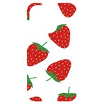 Seamless Pattern Fresh Strawberry iPhone 14 Pro Black UV Print Case Front