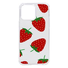 Seamless Pattern Fresh Strawberry Iphone 14 Pro Max Tpu Uv Print Case by Bangk1t