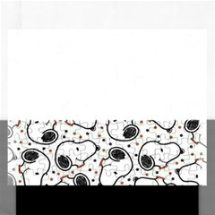 Dog Pattern Rectangular Jigsaw Puzzl by Bangk1t