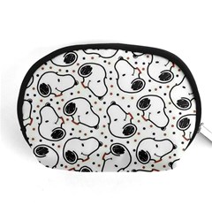 Dog Pattern Accessory Pouch (medium) by Bangk1t