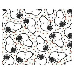 Dog Pattern Premium Plush Fleece Blanket (medium) by Bangk1t