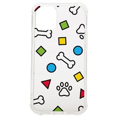 Dog Paw Seamless Pattern Footprint Bone Iphone 12 Mini Tpu Uv Print Case	 by Bangk1t