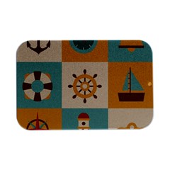 Nautical Elements Collection Open Lid Metal Box (silver)   by Bangk1t