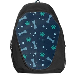 Bons Foot Prints Pattern Background Backpack Bag by Bangk1t