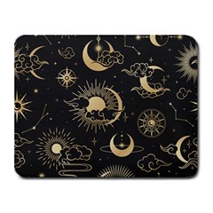 Asian Seamless Pattern With Clouds Moon Sun Stars Vector Collection Oriental Chinese Japanese Korean Small Mousepad by Bangk1t