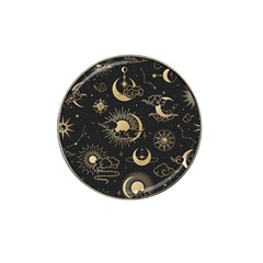 Asian Seamless Pattern With Clouds Moon Sun Stars Vector Collection Oriental Chinese Japanese Korean Hat Clip Ball Marker