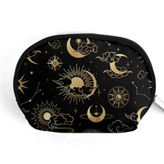 Asian Seamless Pattern With Clouds Moon Sun Stars Vector Collection Oriental Chinese Japanese Korean Accessory Pouch (medium) by Bangk1t