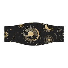 Asian Seamless Pattern With Clouds Moon Sun Stars Vector Collection Oriental Chinese Japanese Korean Stretchable Headband by Bangk1t