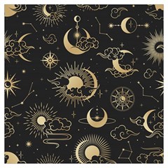 Asian Seamless Pattern With Clouds Moon Sun Stars Vector Collection Oriental Chinese Japanese Korean Lightweight Scarf  by Bangk1t