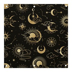 Asian Seamless Pattern With Clouds Moon Sun Stars Vector Collection Oriental Chinese Japanese Korean Banner And Sign 3  X 3  by Bangk1t