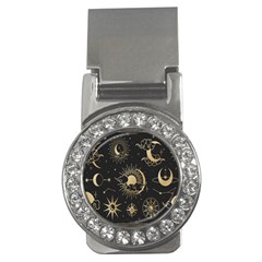 Asian-set With Clouds Moon-sun Stars Vector Collection Oriental Chinese Japanese Korean Style Money Clips (cz)  by Bangk1t