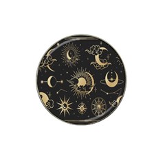 Asian-set With Clouds Moon-sun Stars Vector Collection Oriental Chinese Japanese Korean Style Hat Clip Ball Marker by Bangk1t