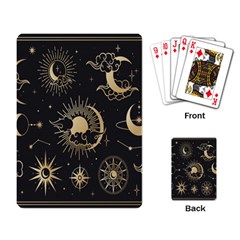 Asian-set With Clouds Moon-sun Stars Vector Collection Oriental Chinese Japanese Korean Style Playing Cards Single Design (rectangle) by Bangk1t