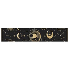 Asian-set With Clouds Moon-sun Stars Vector Collection Oriental Chinese Japanese Korean Style Small Premium Plush Fleece Scarf by Bangk1t