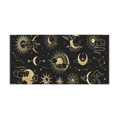 Asian-set With Clouds Moon-sun Stars Vector Collection Oriental Chinese Japanese Korean Style Yoga Headband by Bangk1t