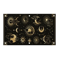 Asian-set With Clouds Moon-sun Stars Vector Collection Oriental Chinese Japanese Korean Style Banner And Sign 5  X 3  by Bangk1t