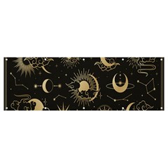 Asian-set With Clouds Moon-sun Stars Vector Collection Oriental Chinese Japanese Korean Style Banner And Sign 12  X 4  by Bangk1t